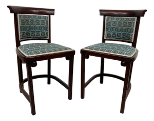 No. 423 Salon Chairs attributed to Josef Hoffmann for J&J Kohn, 1905, Set of 2