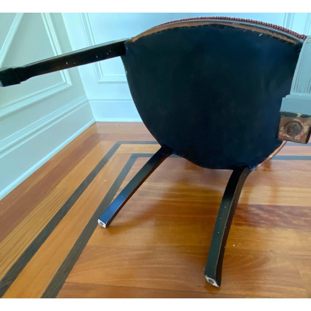 Late 20th Century Vintage Spider-Back Arm Chairs - A Pair | Chairish