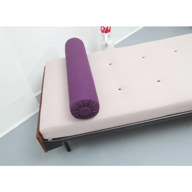 Vintage White & Purple Daybed For Sale - Image 9 of 11