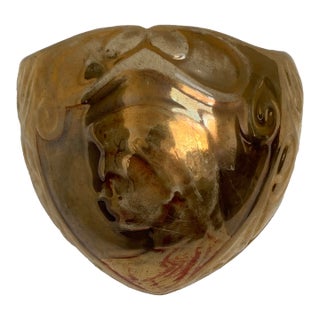 Early 20th Century Art Nouveau Ceramic Wall Pocket For Sale