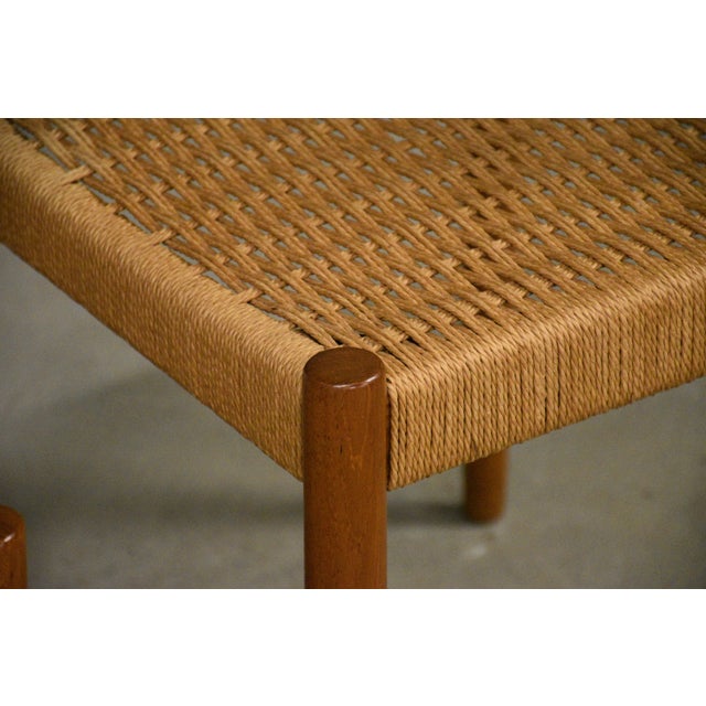 1970s Danish Modern Teak Dining Chairs by Poul Volther - Set of 4 For Sale - Image 9 of 10