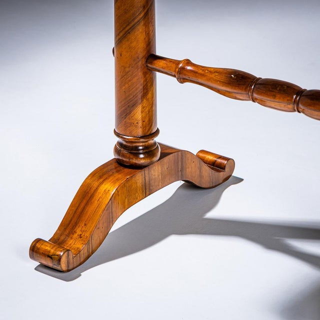 Biedermeier Sewing Table, 1830s For Sale - Image 6 of 7