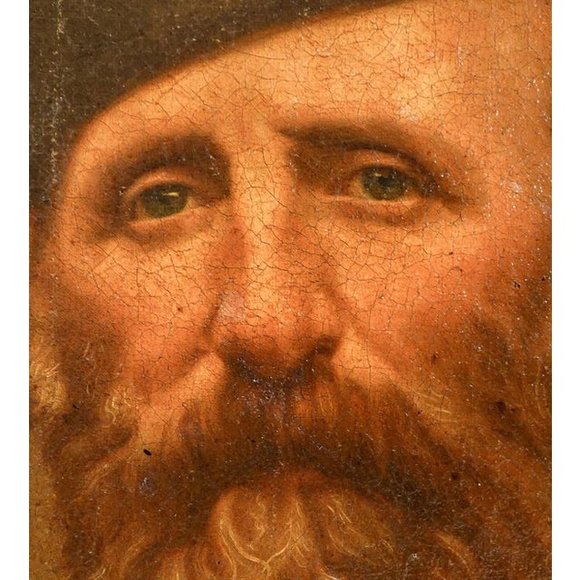 Portrait of Giuseppe Garibaldi, Late 19th Century, Oil on Canvas For Sale - Image 10 of 14