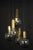 Metal Large Cascading Chandelier in Smoked Glass from Cosack, Germany, 1970s For Sale - Image 7 of 10