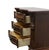 Wood Kevin Charles Cherry Contemporary Traditional Empire Style 32" Serpentine Front Nightstand Chest For Sale - Image 7 of 12