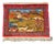 Hand-Knotted Figurative Mountain Landscape with Gazelles Rug, 1980s For Sale