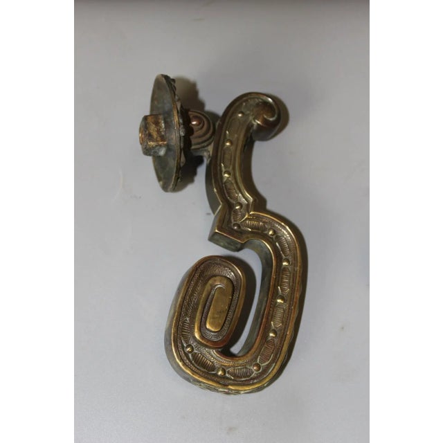 19th Century Bronze Door Knocker For Sale - Image 12 of 14