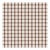 Sample - Schumacher Crawford Linen Check Fabric in Brown For Sale