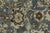 1920s Antique Malayer Style Rug With Muted Slate, Charcoal, and Ivory Botanical Motif For Sale - Image 5 of 12