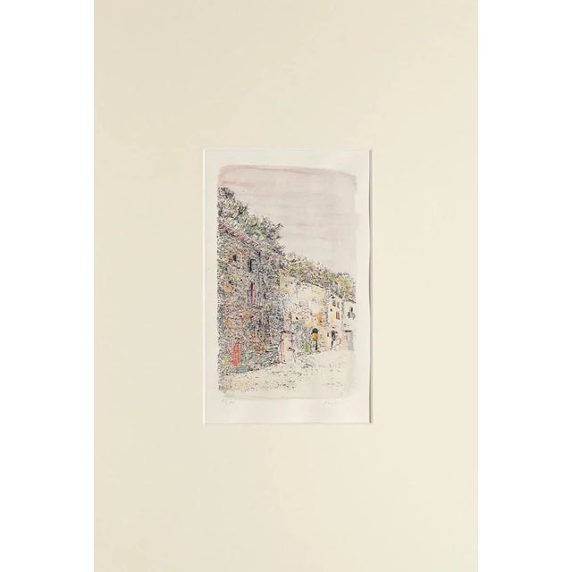 Scilla is a beautiful hand-colored etching on cardboard, realized by the italian artist giovanni omiccioli (rome,...