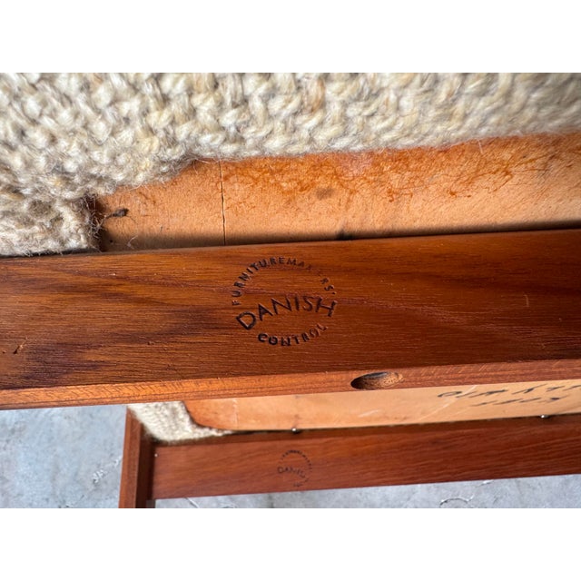 1960’s Mid-Century Danish Modern Teak Bar Stools – A Pair For Sale - Image 11 of 12