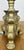 Metal Vintage Brass Ornate Decorative Candleholders, Set of 2 For Sale - Image 7 of 18