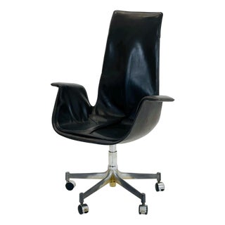 Mid-Century Modern Tulip Desk Chair by Preben Fabricius & Jørgen Kastholm For Walter Knoll, 1960s For Sale