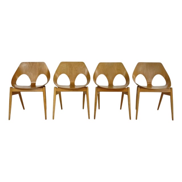 Jason Chairs by Frank Guille & Carl Jacobs for Kandya, 1950s, Set of 4 For Sale