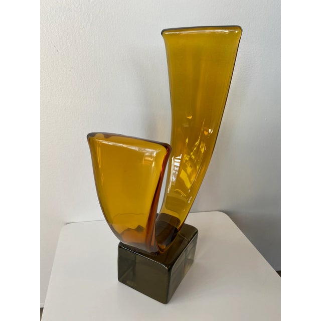 Luciano Gaspari Murano Glass Sculpture by Salviati Chairish