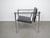 Tubular Steel LC 1 Chair by Le Corbusier, Pierre Jeanneret & Charlotte Perriand for Cassina, Italy, 1980s For Sale - Image 10 of 18