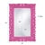 Kenneth Ludwig Chicago Barcelona Mirror - Glossy Hot Pink For Sale - Image 4 of 7