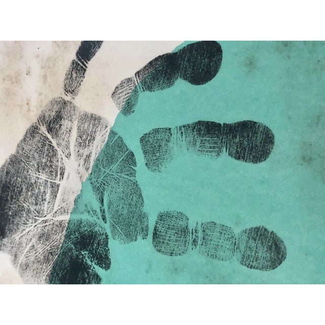 1956 Derrière Le Miroir Art Magazine Modern Abstract Print After Joan Miro, Framed For Sale - Image 4 of 7