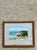Vintage Framed Coastal Landscape Watercolor For Sale - Image 10 of 12