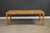 A mid century modern burl Parsons dining table designed by Milo Baughman for Thayer Coggin. Circa 1970’s. Made in USA....