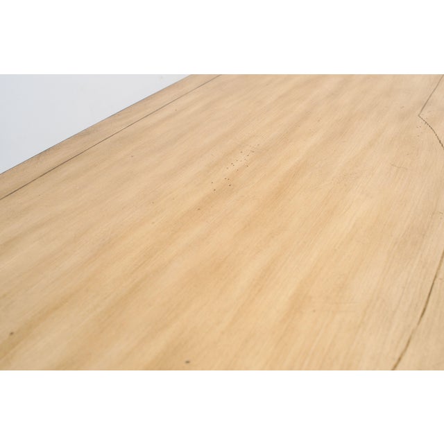 Brown Venetian Style Paint Decorated Console Cabinet Sideboard For Sale - Image 8 of 12