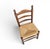 Vintage Provicial Ladderback Children's Chairs with Rush Seat, 1930s, Set of 3 For Sale - Image 10 of 18