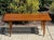 Classic vintage 1960s slat coffee table or bench. This is a versatile piece great for more defined spaces or as an accent...