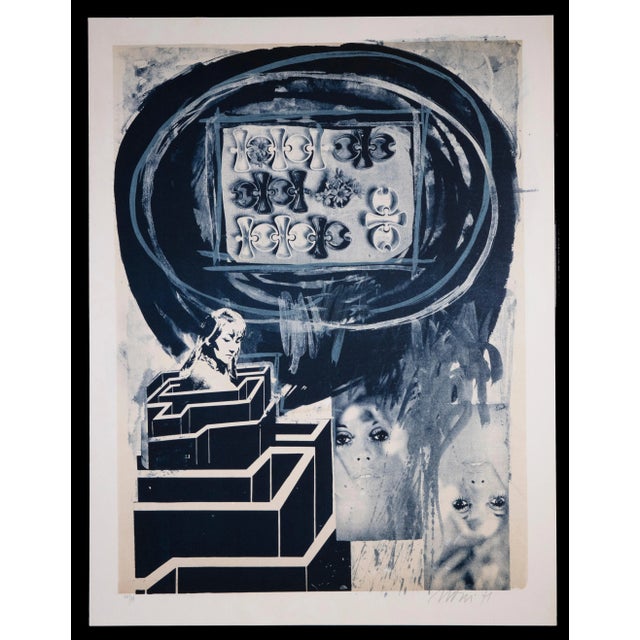 Woman in Labyrinth is an original artwork realized by Nani Tedeschi. Hand Signed on the lower right margin. Numbered on...