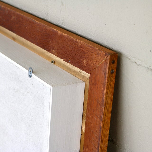Vintage Handmade Ornate Gilt Gesso and Oak Multi-Compartment Shadow Box Wall Shelf For Sale In Cincinnati - Image 6 of 13