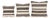 Gray Striped Kilim Pillow Cover - Set of Three For Sale