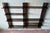 Paul Evans Pe71 Bronzed Resin and Glass Floating Bookshelf Wall Unit C. 1970s For Sale - Image 6 of 16