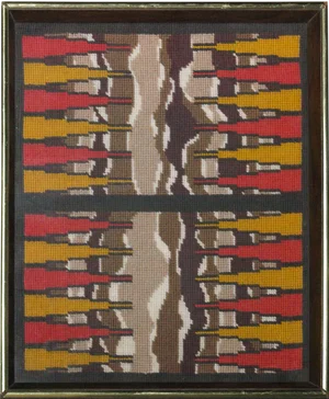 Backgammon Board Needlepoint