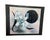 Art Deco Vintage Large Postmodern 1980s Memphis Laurel Wall Art Mirror Painting Rare Deco 80s For Sale - Image 3 of 12