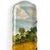 "Hanalei Valley" Contemporary Installation of Ceramic Plates and Oil on Canvas - Set of 5 For Sale - Image 11 of 14