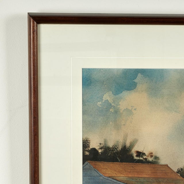 Pair of Nautical Watercolors by Steve Rogers For Sale - Image 12 of 18