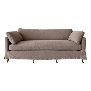 Rudin Sofa Slip Covered by Bloom Home – Fawn For Sale