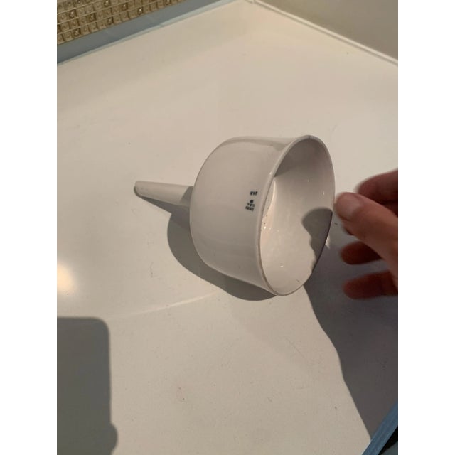 1930s Coors Pottery Porcelain Funnel For Sale In Los Angeles - Image 6 of 10