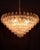 Handmade Crystal Polyhedron Glass Chandelier, 1962 For Sale - Image 3 of 12