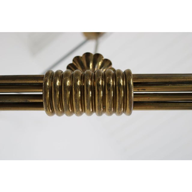 Metal Italian Brass Lamp, 1950s For Sale - Image 7 of 18