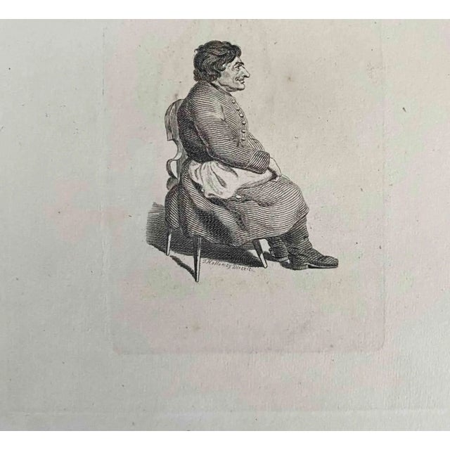 Historical scene is an original artwork realized by Thomas Holloway for Johann Caspar Lavater's "Essays on Physiognomy,...