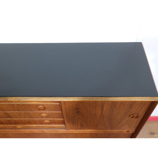 Mid Century Modern Vintage TeakDanish Buffet Credenza For Sale - Image 10 of 15