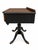 Wood Early 20th Century Restored Berkey & Gay Neoclassical Writing Desk With Burl Wood & Black Accents For Sale - Image 7 of 9