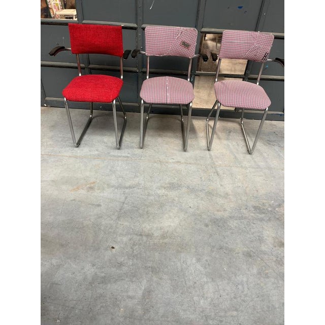 Vintage Cantilever Chairs, Set of 3 For Sale - Image 9 of 14