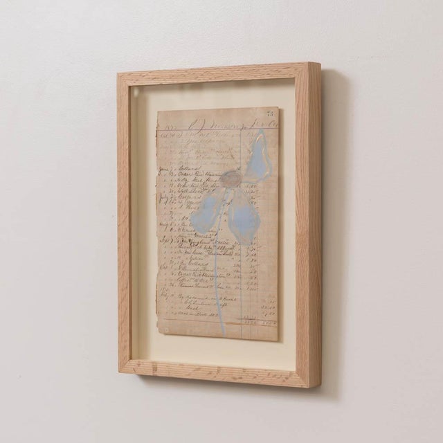 Wood Floral Study VI by Afsoon Thayer For Sale - Image 7 of 10