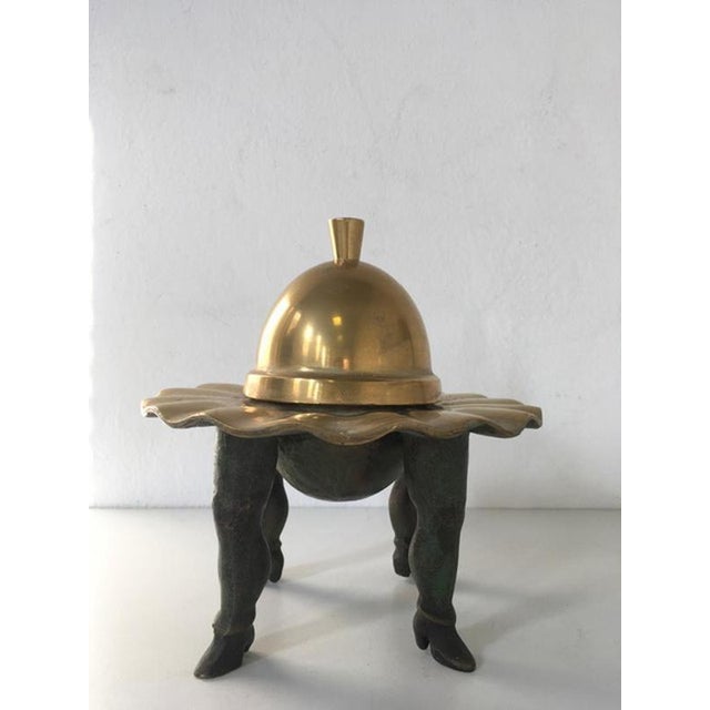 1980s Abstract Bronze Sculpture by Ugo La Pietra, Italy, 1980s For Sale - Image 5 of 18