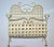1970s Wrought Iron & Handwoven Iron Magazine Stand Champagne Shabby Chic Finish For Sale - Image 12 of 13
