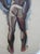 1920s Robert Whitmore Oil Painting on Canvas of Partially Nude Male For Sale - Image 5 of 8