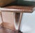 Vintage Beech and Walnut Root Console Table with Orange Glass Top, 1950s For Sale - Image 13 of 15