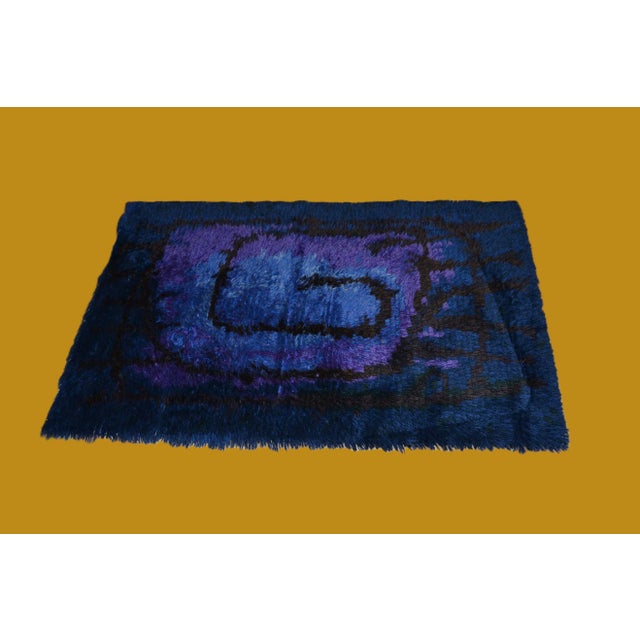 Vintage Kilim Runner Rug in Wool For Sale - Image 6 of 8