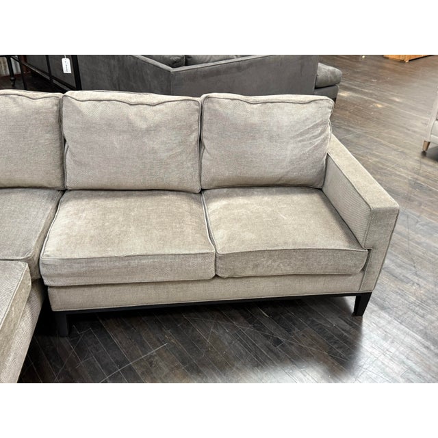 2010s Cypress Furniture Sectional in Holly Hunt Fabric For Sale - Image 5 of 12